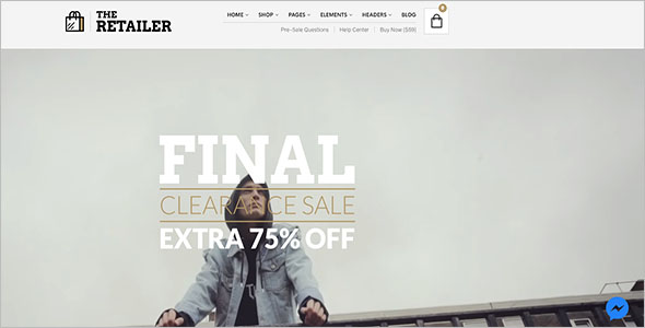 Retail Blog Theme