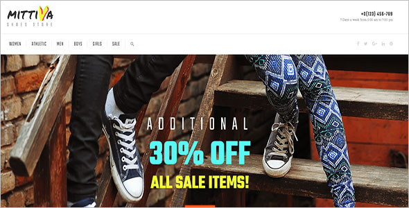 Shoes Store PrestaShop Theme