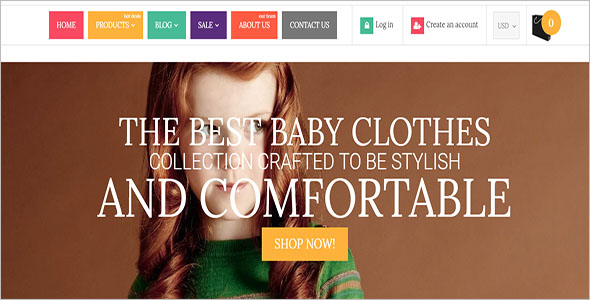Shopping Cart Retail Bootstrap Template