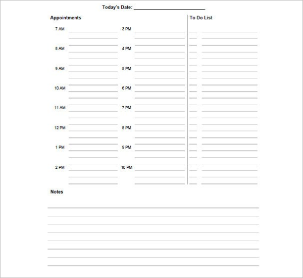 Simple Agenda Template Free Download
