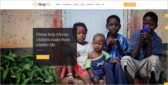Simple Charity Drupal Theme