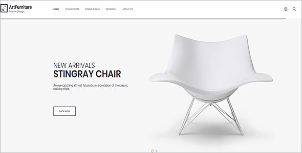 Simple Furniture Blog Theme