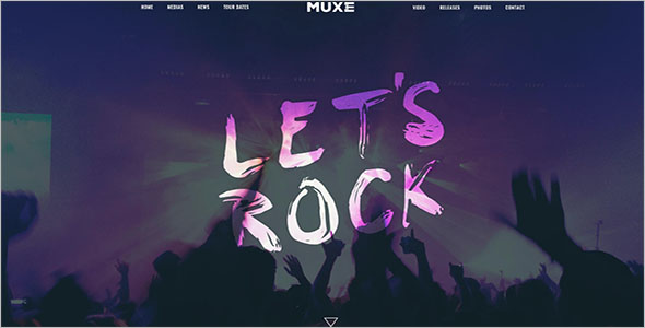 Simple Music Joomla Template