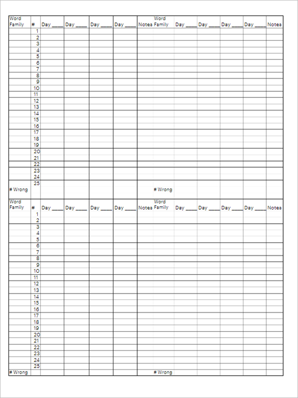 Simple Project Tracking Template