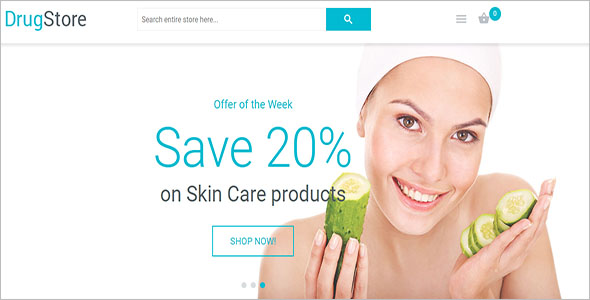 Skin Care Magento Theme