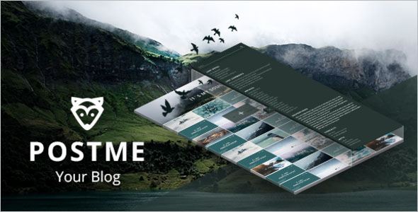 Stunning Video Blogger Template