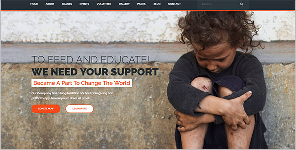 Top Non-Profit Bootstrap Template