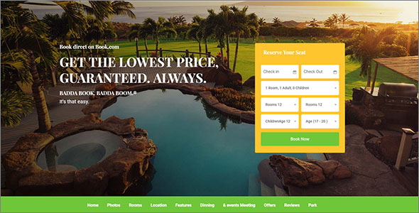 TourismÂ HTML Template