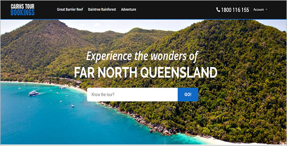 Travel Booking WordPress Theme