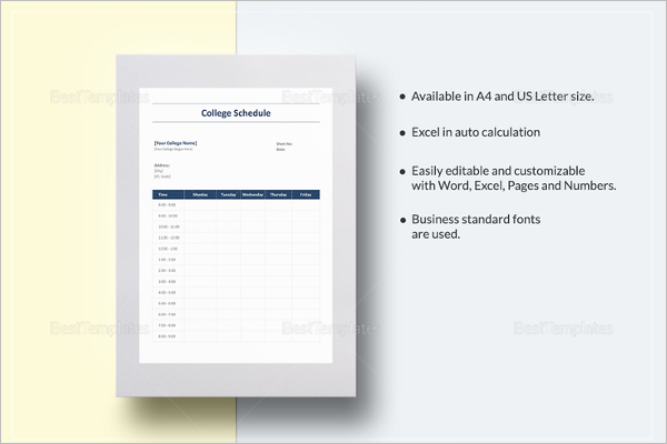 Weekly Homework Planner PDF