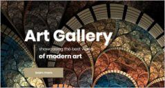 26+ Best Art Gallery Website Templates