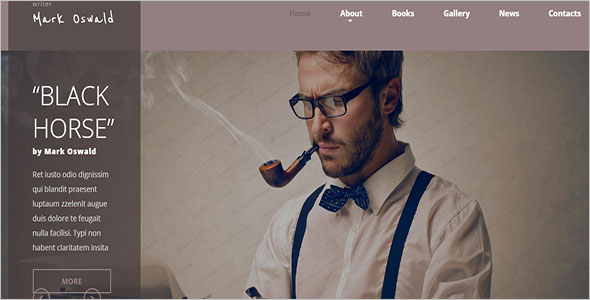 Author HTML5 Template