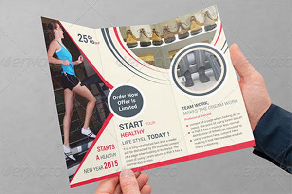 Basketball Brochure Design PSD