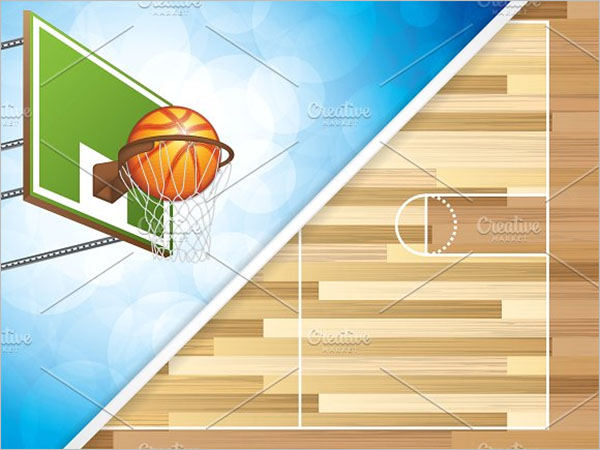 Basketball Brochure Facts Template