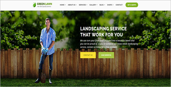 Best Landscaping Blog Template