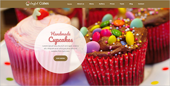 Birthday Event Website Template