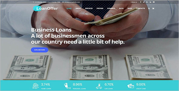 Brokerage Company WordPress Template