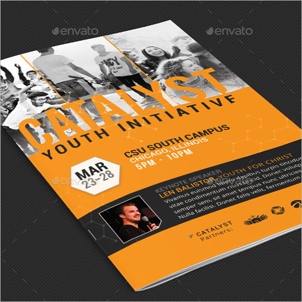 Camp Brochure Template PSD