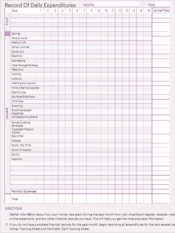 16+ Expenditure Budget Templates Free, PDF, Excel, Word Formats