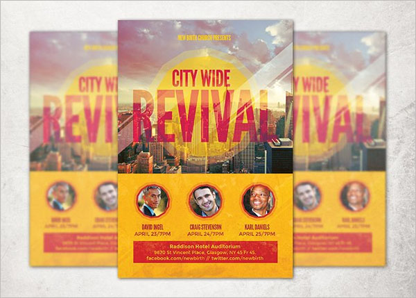 Church Revival Flyer Template