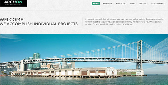 Civil Engineer Joomla Theme