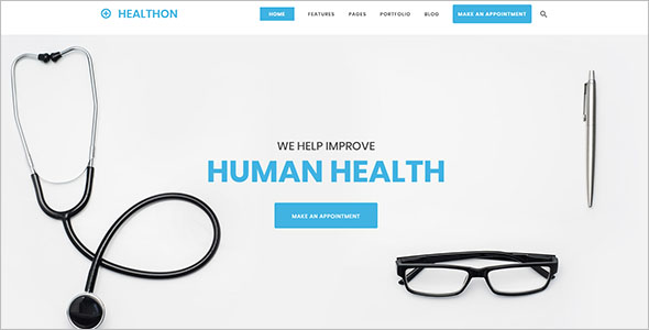 Clean Medical Joomla Theme