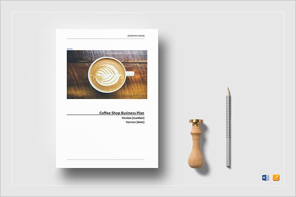 Coffee Shop Planner Template