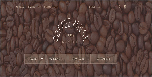 Coffee & Tea Magento Template