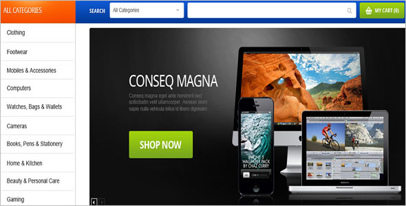 Computer Store Magento Template