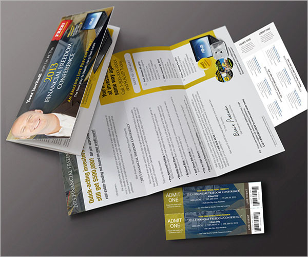 conference brochure template microsoft word