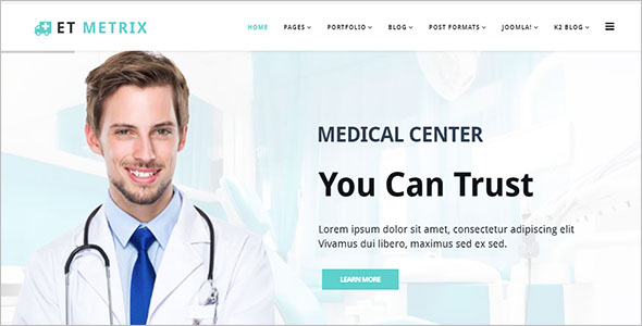 Creative Medical Joomla Theme