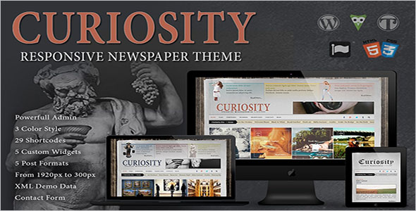 CreativeÂ NewspaperÂ WordPress Theme
