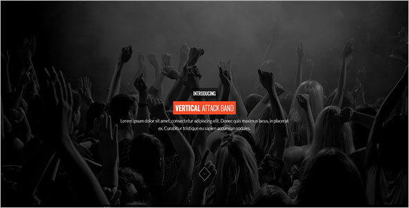 DJ & Music Bootstrap Template