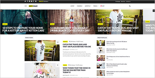 Daily Newspaper WordPress Theme