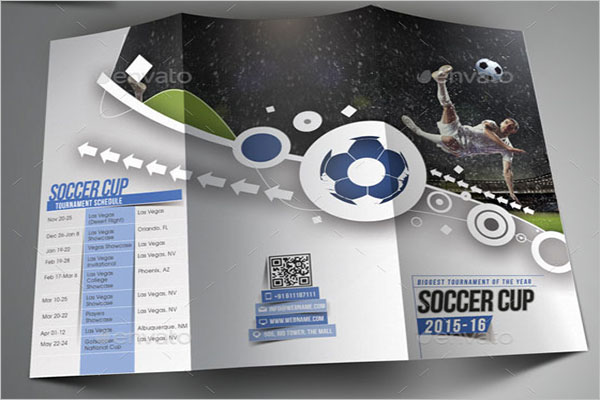 Editable Basketball Brochure Template