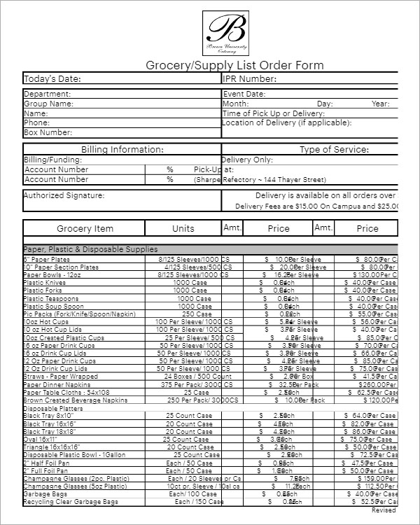 Excel Sales Order Format