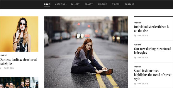 Fashion Blog Drupal Theme