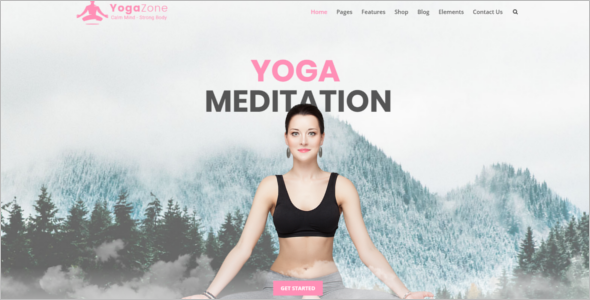 Fitness Bootstrap Template