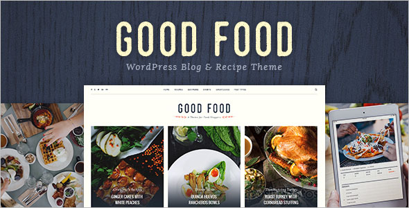 Food Blog WP Theme