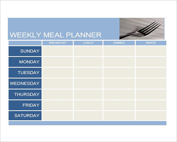 43+ Meal Planning Templates Free PDF, Doc, Excel Format Ideas