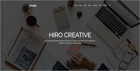 Free Latest Website Template