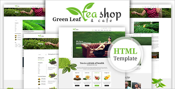 Green Tea Magento Template