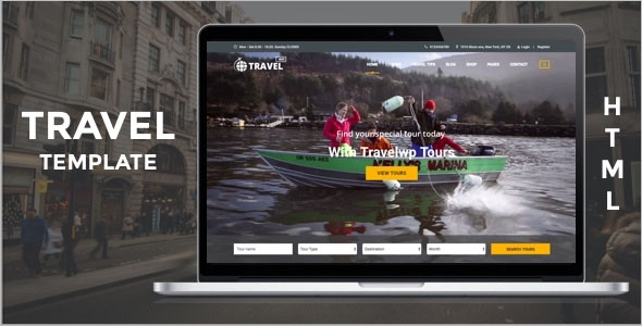 HTML Tour & Travel Template