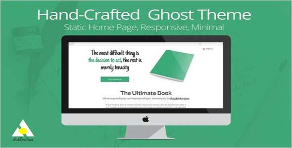 HTML5 Template For Writer