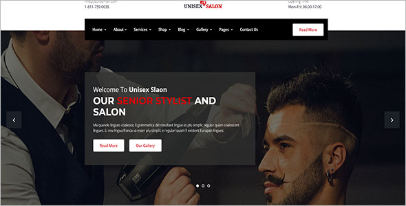 Hair Spa HTML5 Template