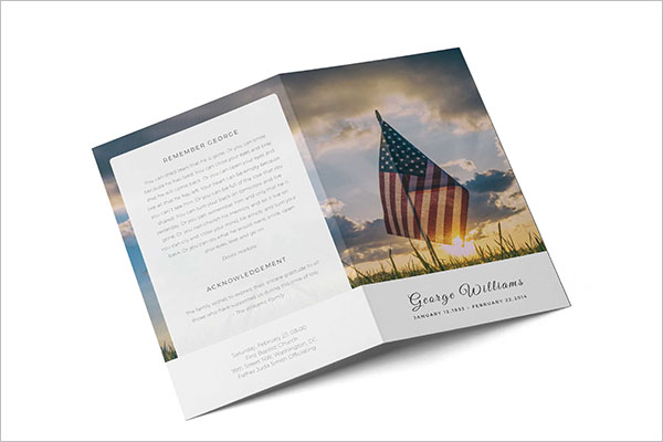 Half Fold Brochure Design