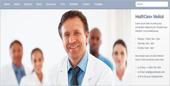 Health Care Joomla Theme