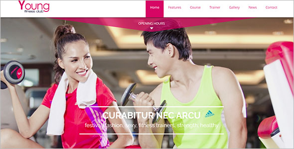 Health Fitness Joomla Theme