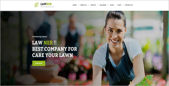 Landscaping Blog HTML Template
