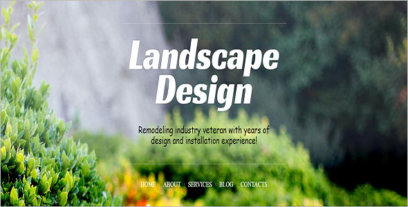 Landscaping Blog Theme